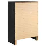 Miranda Storage Black Bedroom Set - Ella Furniture