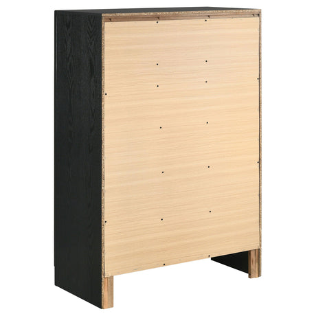 Miranda Storage Black Bedroom Set - Ella Furniture