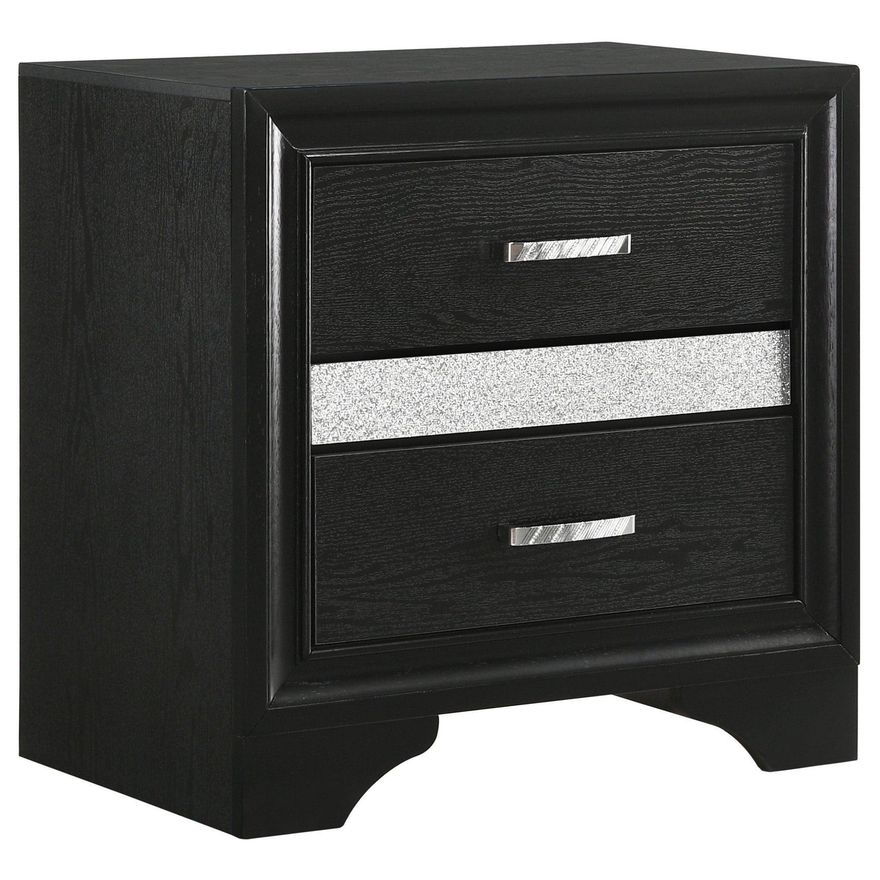 Miranda Storage Black Bedroom Set - Ella Furniture
