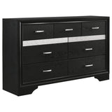 Miranda Storage Black Bedroom Set - Ella Furniture