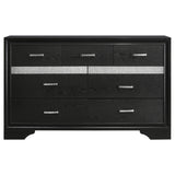 Miranda Storage Black Bedroom Set - Ella Furniture