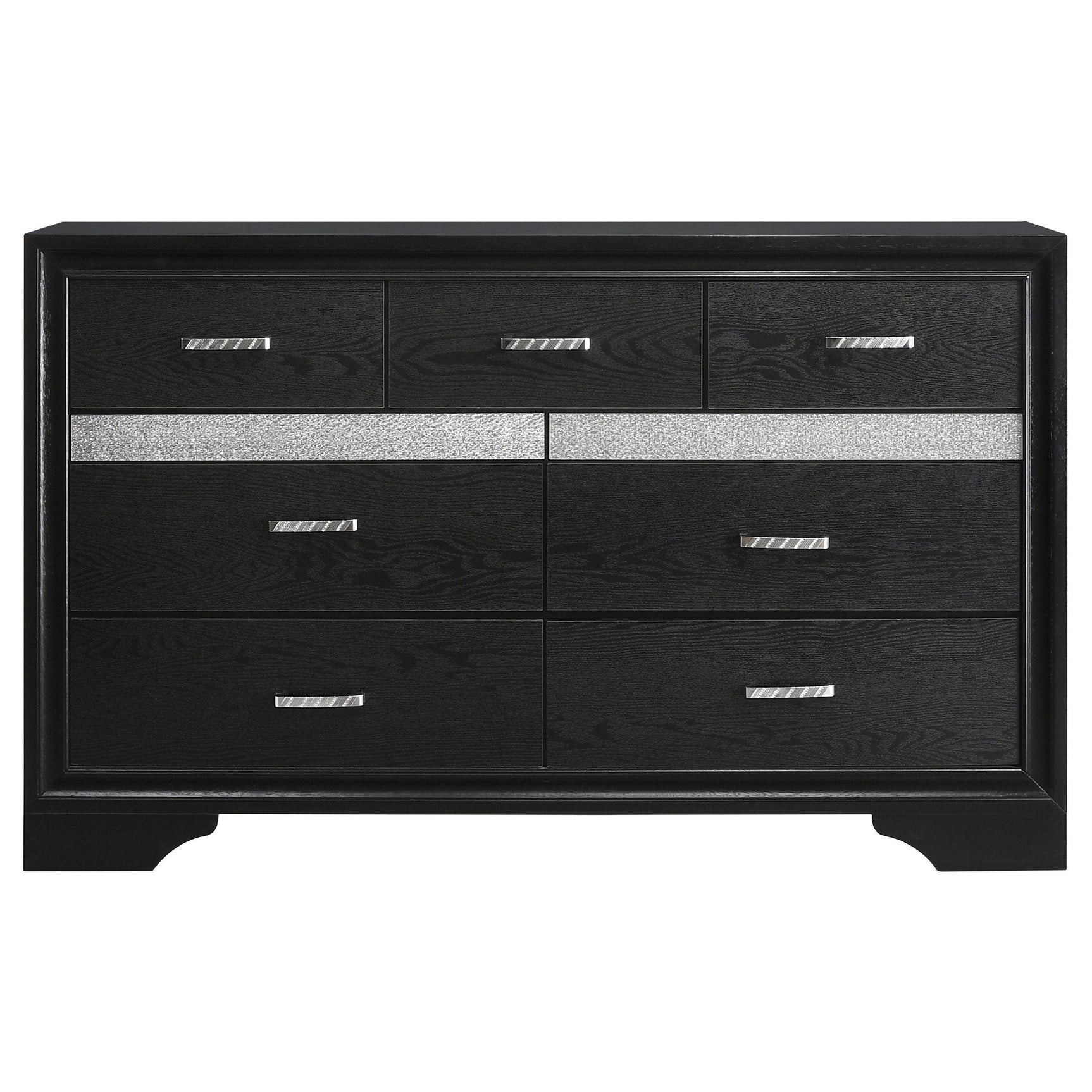 Miranda Storage Black Bedroom Set - Ella Furniture