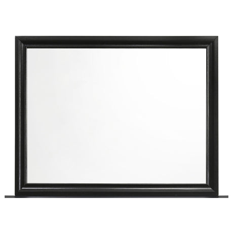 Miranda Storage Black Bedroom Set - Ella Furniture