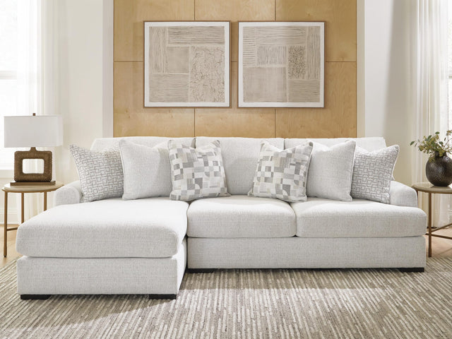 Misty-Lakes Chalk 2-Piece Sectional Sofa Chaise from Ella Furniture