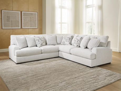 Misty-Lakes Chalk 3-Piece Sectional view 4