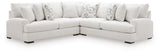 Misty-Lakes Chalk 3-Piece Sectional view 5