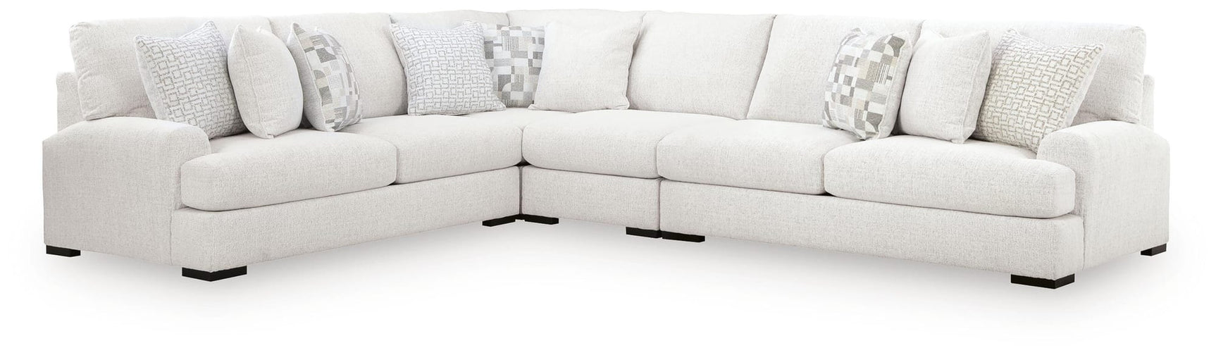 Misty-Lakes Chalk 4-Piece Sectional from Ella Furniture