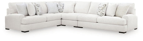 Misty-Lakes Chalk 4-Piece Sectional from Ella Furniture