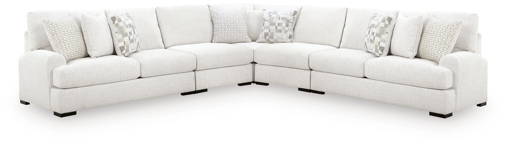 Misty-Lakes Chalk 5-Piece Sectional from Ella Furniture
