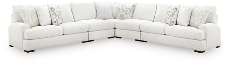 Misty-Lakes Chalk 5-Piece Sectional from Ella Furniture
