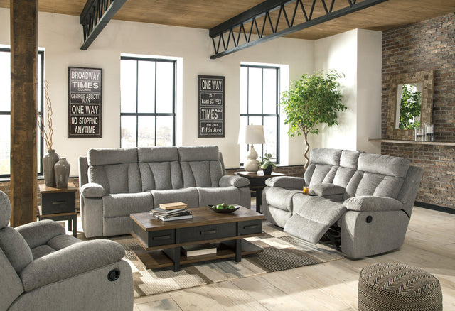 Mitchiner Fog Sofa, Loveseat And Recliner - Ella Furniture