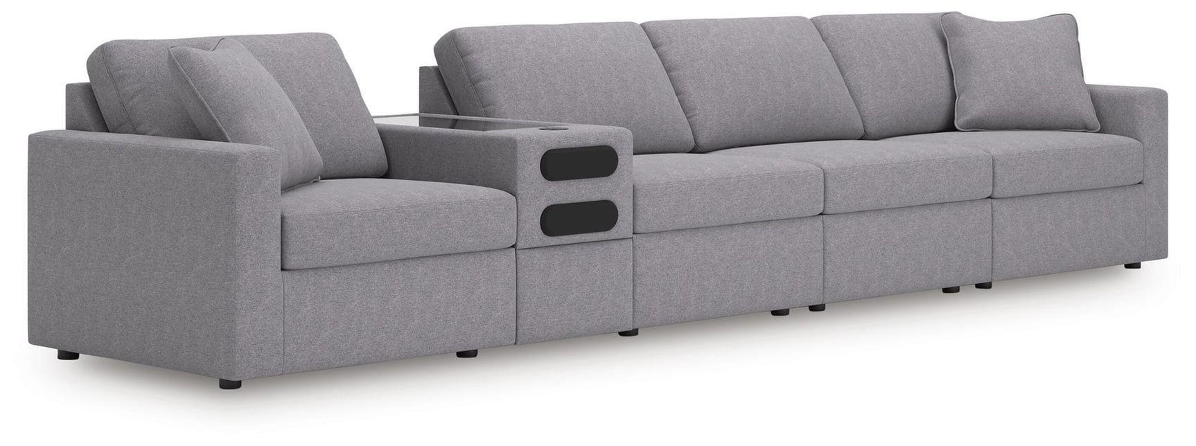 Modmax Granite Performance Fabric,Next-Gen Nuvella™ 5-Piece Sectional view 4