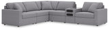 Modmax Granite Performance Fabric,Next-Gen Nuvella™ 6-Piece Sectional view 3