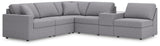 Modmax Granite Performance Fabric,Next-Gen Nuvella™ 6-Piece Sectional view 3
