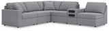 Modmax Granite Performance Fabric,Next-Gen Nuvella™ 6-Piece Sectional view 3