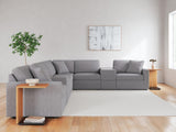 Modmax Granite Performance Fabric,Next-Gen Nuvella™ 8-Piece Sectional view 3
