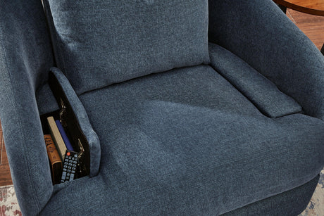 Modmax Ink Nuvella® Swivel Glider Recliner - Ella Furniture
