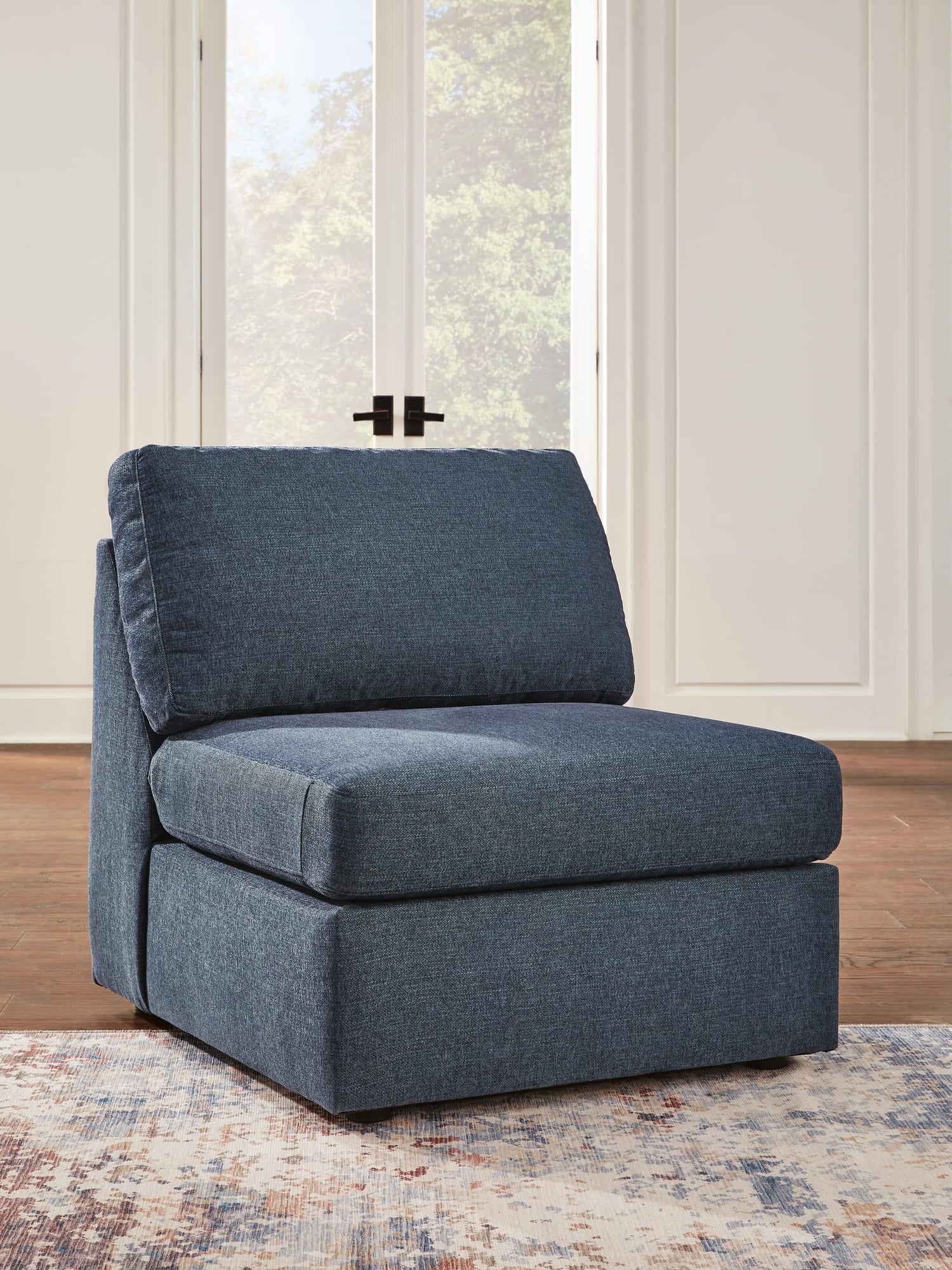 Modmax Ink Performance Fabric,Next-Gen Nuvella™ 4-Piece Sectional with Chaise from Ella Furniture
