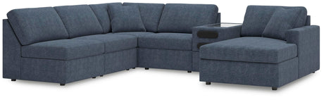 Modmax Ink Performance Fabric,Next-Gen Nuvella™ 6-Piece Sectional with Chaise view 2