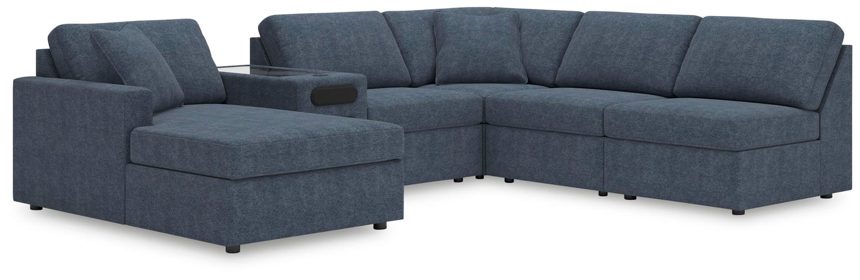 Modmax Ink Performance Fabric,Next-Gen Nuvella™ 6-Piece Sectional with Chaise view 2