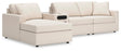 Modmax Oyster Performance Fabric,Next-Gen Nuvella™ 4-Piece Sectional with Chaise from Ella Furniture
