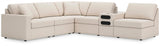 Modmax Oyster Performance Fabric,Next-Gen Nuvella™ 6-Piece Sectional view 2