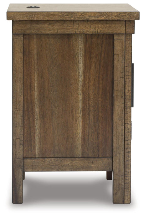 Moriville Grayish Brown Coffee Table With 1 End Table - Ella Furniture