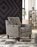 Morrilton Next-gen Nuvella Natural/charcoal Accent Chair - Ella Furniture