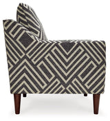 Morrilton Next-gen Nuvella Natural/charcoal Accent Chair - Ella Furniture