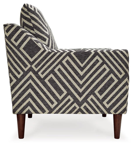 Morrilton Next-gen Nuvella Natural/charcoal Accent Chair - Ella Furniture