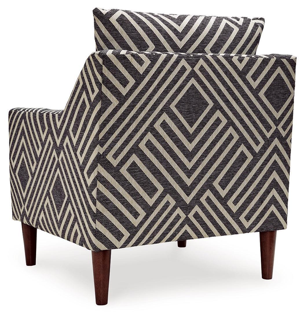 Morrilton Next-gen Nuvella Natural/charcoal Accent Chair - Ella Furniture