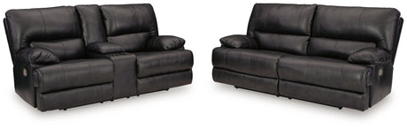 Mountainous Eclipse Sofa and Loveseat - Ella Furniture