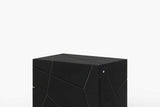 Naomi Black LED Nightstand - Ella Furniture