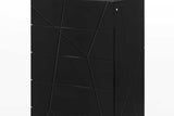 Naomi Black LED Nightstand - Ella Furniture