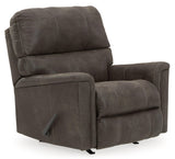 Navi Smoke Sofa, Loveseat And Recliner - Ella Furniture