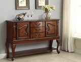 Neo Renaissance Brown Traditional Wood Veneers And Solids Formal Extendable Dining Room Set - Ella Furniture