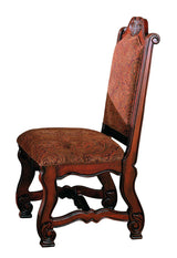 Neo Renaissance Brown Traditional Wood Veneers And Solids Formal Extendable Dining Room Set - Ella Furniture
