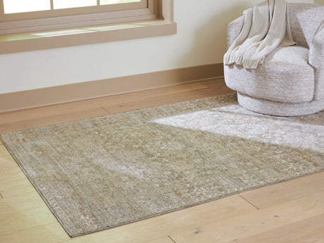 Neroham Gray/Brown/Cream Medium Rug from Ella Furniture
