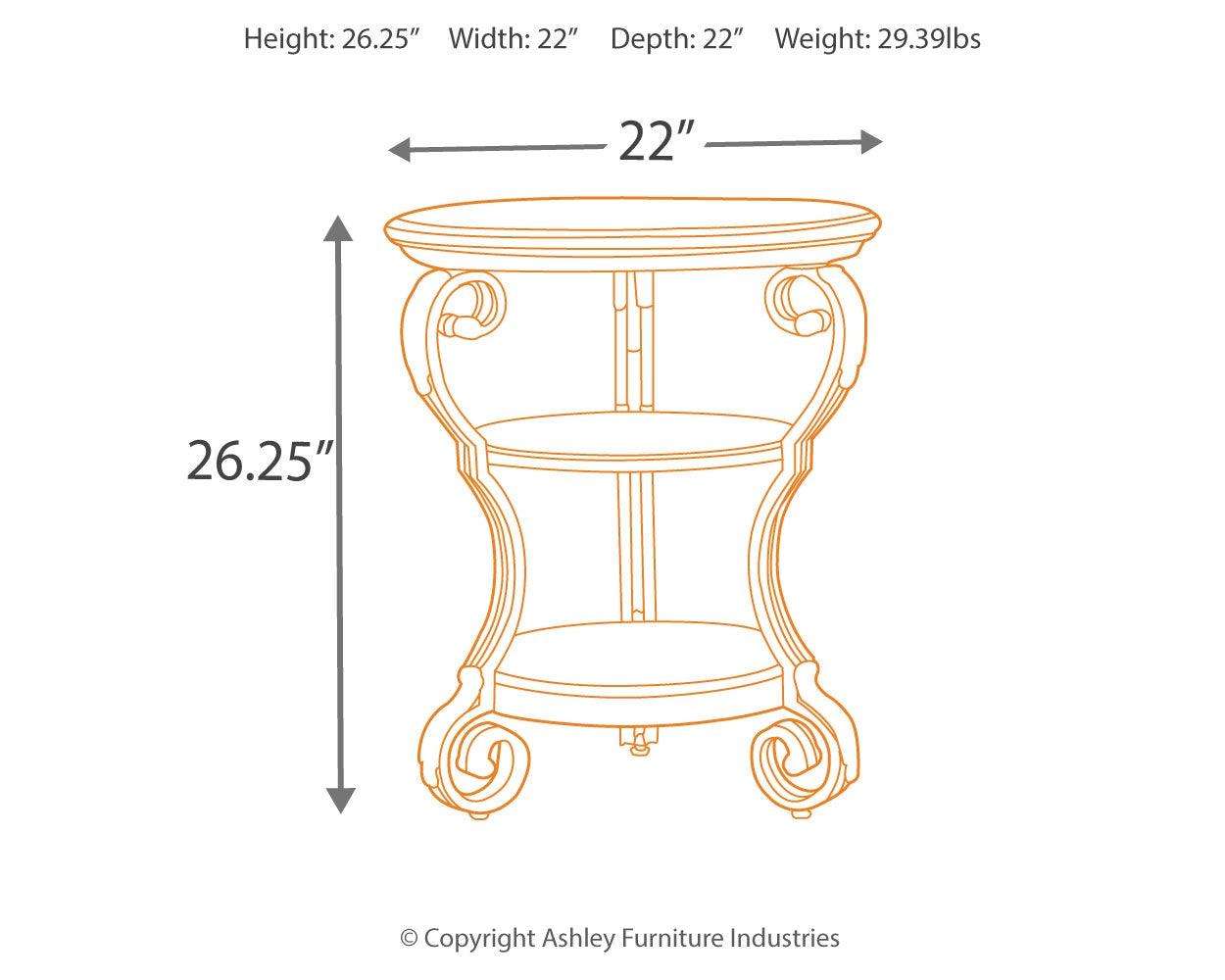 Nestor Medium Brown 2 End Tables PKG008486 - T517-7 | T517-7 - Ella Furniture