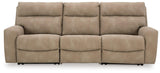 Next-Gen DuraPella Sand 3-Piece Power Reclining Sectional Sofa - Ella Furniture