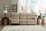 Next-Gen DuraPella Sand 3-Piece Power Reclining Sectional Sofa - Ella Furniture