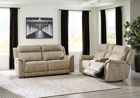Next-gen Sand Durapella Sofa And Loveseat - Ella Furniture