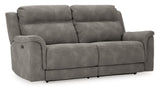 Next-gen Slate Durapella Sofa, Loveseat And Recliner - Ella Furniture