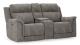 Next-gen Slate Durapella Sofa, Loveseat And Recliner - Ella Furniture