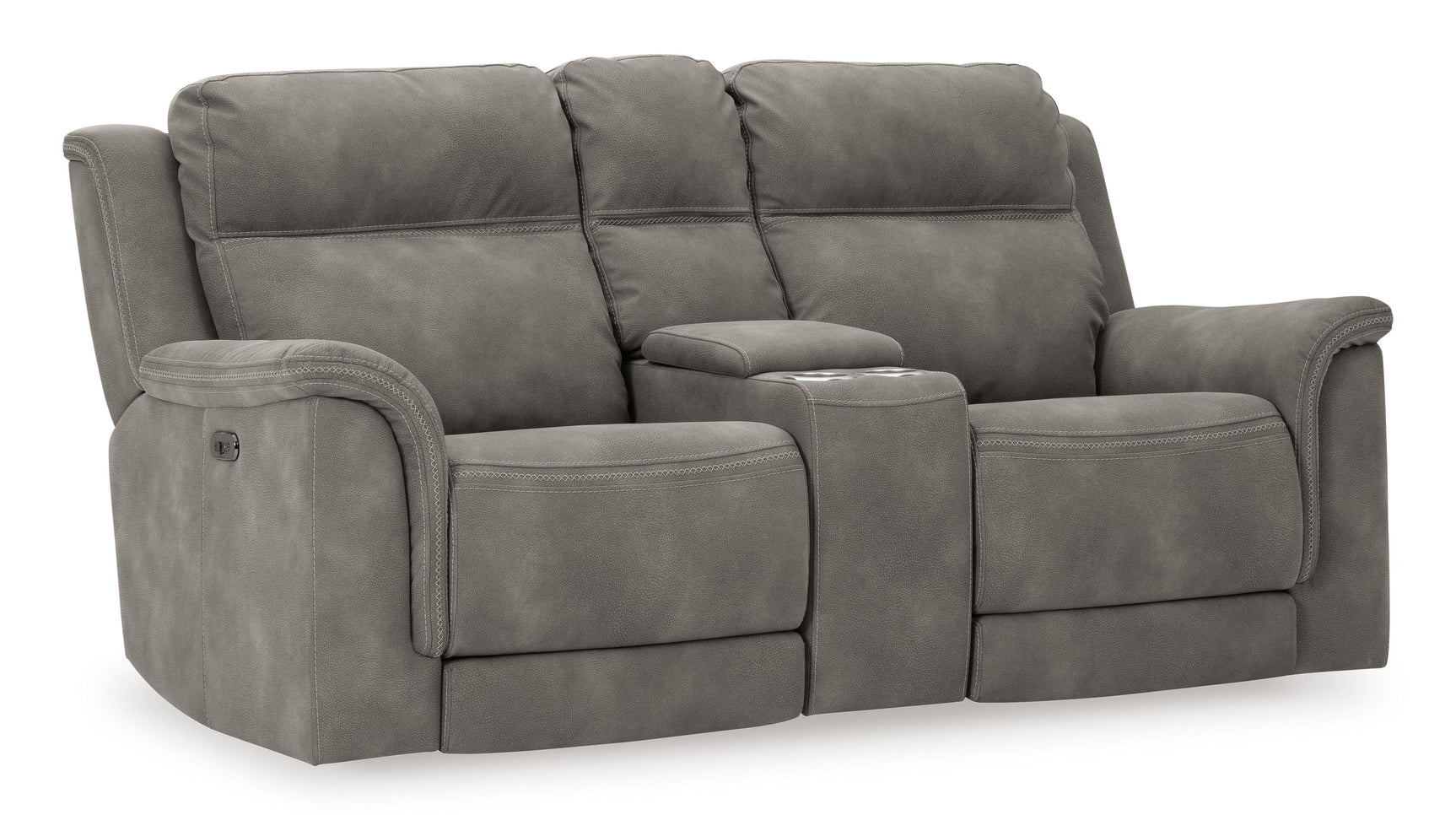 Next-gen Slate Durapella Sofa, Loveseat And Recliner - Ella Furniture