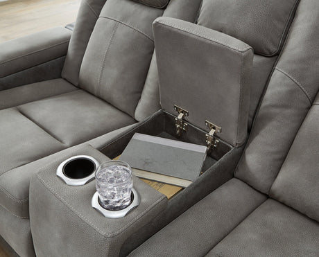 Next-gen Slate Durapella Sofa, Loveseat And Recliner PKG013057 - 2200415 | 2200418 | 2200413 - Ella Furniture