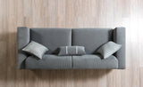Vivian Gray Velvet Sofa 89" & Loveseat 69"