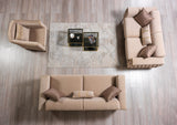 Vivian Coffee Velvet Sofa 89" & Loveseat 69"