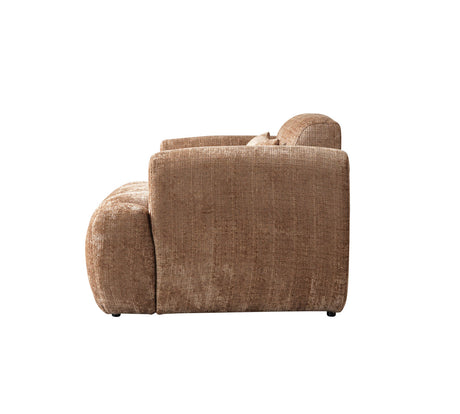 Yulia Coffee Boucle Chair view 7