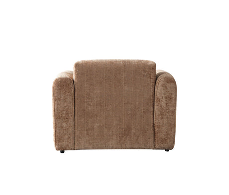 Yulia Coffee Boucle Chair view 8